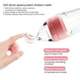 thumbnail image 5 of 1 PC Silicone Baby Food Dispensing Spoon ( 3oz, Ideal for 4 Months+ Babies) - Squeeze Feeder with Spoon - Spoon Bottle for Baby - Baby Spoon Feeder Bottle Baby Solid Food Feeder, 5 of 6