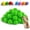Green, variant on Cat Puff Ball Toy -1.6 Inch Sparkle Cat Toys Balls for Indoor Interactive Exercise Playing Entertainment