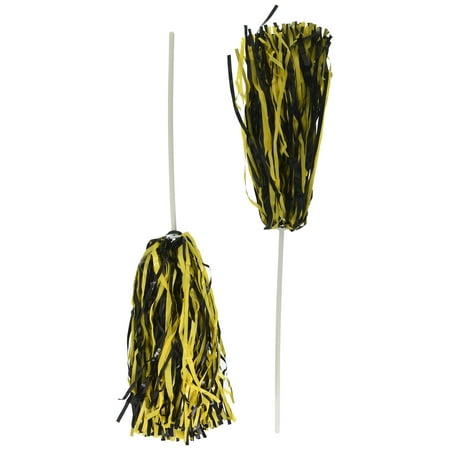 Beistle Poly Shakers, 12" x 11", Black/Golden-Yellow