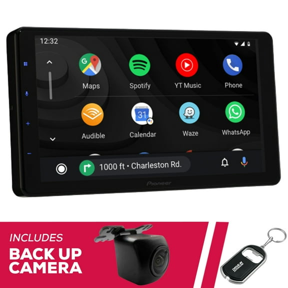 New Pioneer DMH-WC6600NEX 9" Digital Multimedia with ND-BC010 Backup Camera