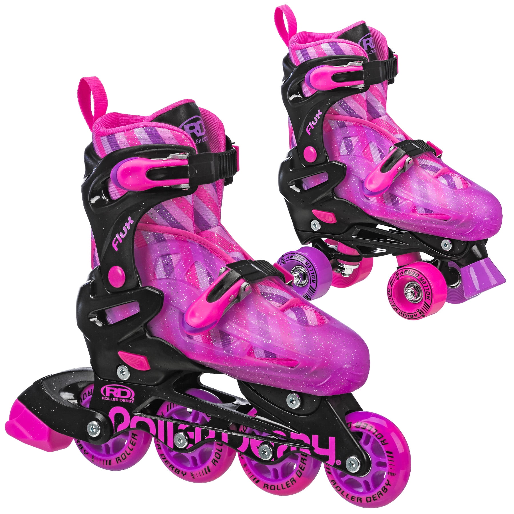 Roller Derby FLUX GIRLS INLINE/ROLLER COMBO SKATE