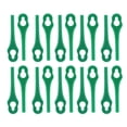 thumbnail image 4 of Plastic Cutter Blade, Lightweight Grass Trimmer Blades Efficient Standard Opening 100Pcs  For Garden Pruning For Roadside Weeding Red,Green, 4 of 8