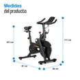 thumbnail image 2 of Bicicleta estatica LSP303 Tayga Color Negra, 2 of 9
