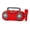 Red, variant on YIFAEUX Kids Singing Machine Toy with Microphone LED Light Toddlers Boys Girls Multi-functional Mini Karaoke Machine Music Player Toy