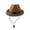 E, variant on Pet Dog Cowboy Hat with Adjustable Chin Strap, Creative Jazz Fedora Cap Headwear for Puppies Small Medium Dogs and Cats, Funny Costume Birthday Party Cosplay Photo Shoots Apparel