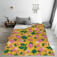 thumbnail image 5 of Sikiie Strawberry Ultra-Soft Micro flannel Blanket Luxury All Seasons Warm Blanket for Bedding Sofa and Travel (4 sizes)-50"x40", 5 of 7