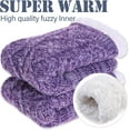 thumbnail image 6 of Womens Slipper Socks Winter Warm Fleece Lined Socks Cozy Soft Thick Fuzzy Non Slip Indoor Christmas Socks, 6 of 6