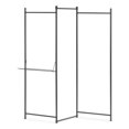 thumbnail image 4 of IRIS USA Clothes Rack, Collapsible Clothing Rack, Foldable Clothes Drying Rack, Garment Rack with Shelf, Clothing Rack with 3 Panels, Black, 4 of 4