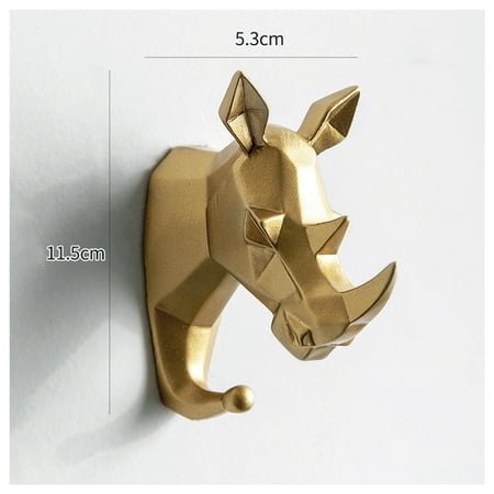 

Adhesive Hook Creative Animal Shape Hanging Coats for Bathroom Kitchen Organizer