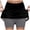 Black, variant on Women Athletic Skorts Hight Waist Tummy Control Tennis Yoga Casual Gym Running Plus Size Activewear (Orange, XXL)