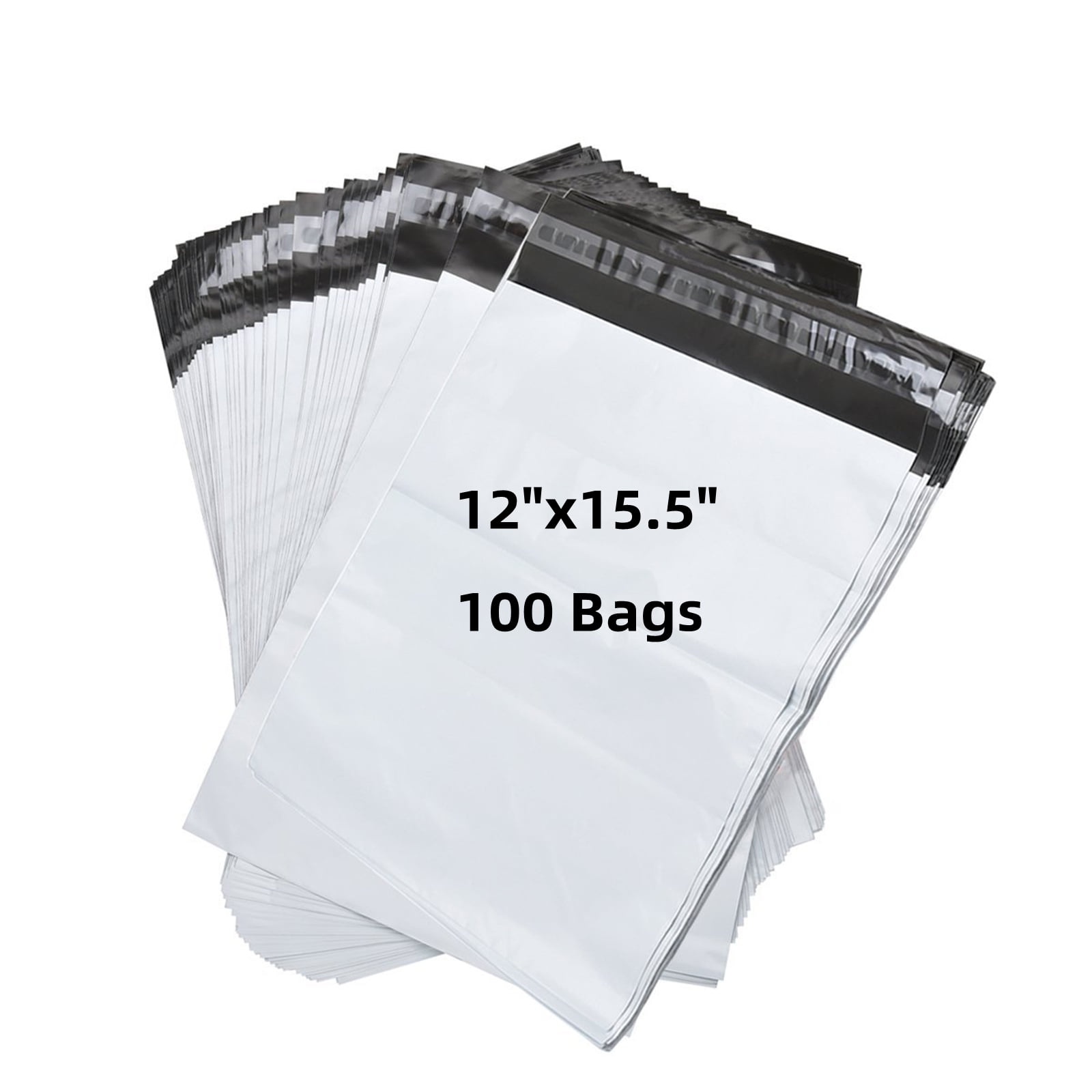 FungLam 100pcs Poly Mailer 12x15.5 Envelope Plastic Shipping Bags ...