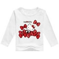 thumbnail image 4 of Hello Kitty-Camiseta estampada de algodón para niños, camiseta básica de manga larga a la moda para primavera y otoño, Top informal deportivo para niños, 4 of 5