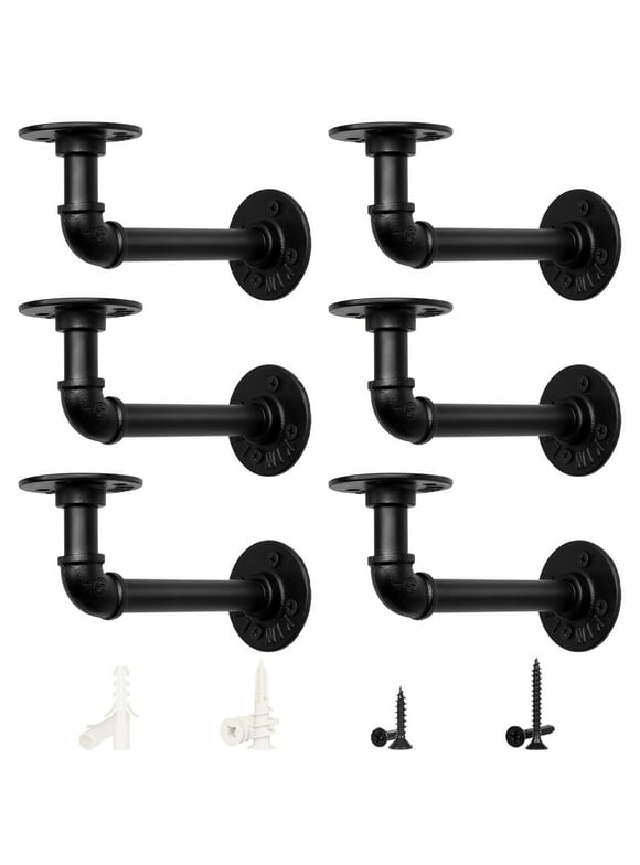 Floating Shelf Brackets in Wall Shelves