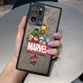 thumbnail image 3 of Caso mate para Samsung Galaxy NOTA 20 10 9 8 A13 A12 A10 A11 7 A04E A04 A03S A02 5G ULTRA Plus caso Marvel vengadores héroes espacio, 3 of 5