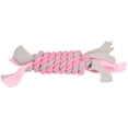 thumbnail image 4 of 3 Pink Small Dog Puppy Fleecy Rope Play Toy Bundle Great For Teeth & Gums, 4 of 8