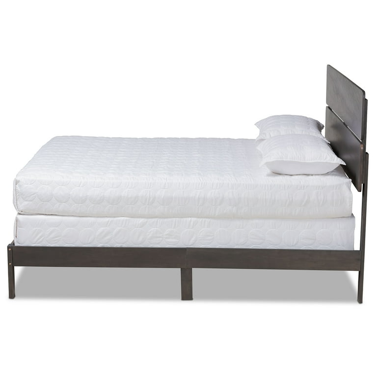 Baxton Studio Anthony Modern and Contemporary Dark Grey Oak Finished Wood King Size Panel Bed Baxton Studio Anthony Modern and Contemporary Dark Grey Oak Finished Wood King Size Panel Bed