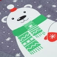 thumbnail image 3 of URMAGIC Matching Family Pajamas Sets Snowman Long Sleeve Red Plaid Pants Xmas Loungewear, 3 of 4