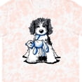 thumbnail image 4 of Inktastic B/w Parti Doodle Dog T-Shirt, 4 of 5