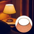 thumbnail image 5 of Uxcell 5.2 Inch Fabric Barrel Lamp Shade Dust Cover Lampshade Diffuser 2 Pack, 5 of 6