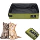 thumbnail image 1 of Cama plegable para gatos, caja de arena, inodoro para gatos, caja de arena impermeable plegable, bandeja de arena, inodoro, cama de viaje, 1 of 3