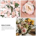 thumbnail image 4 of 50 rosas artificiales de 3 cm para decoración de bodas (rosa claro), 4 of 7