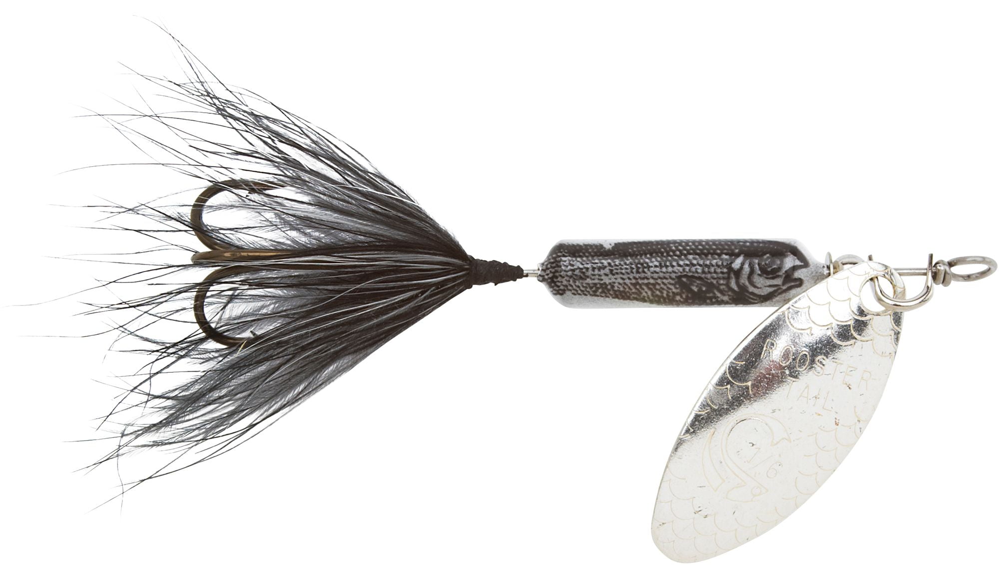 Yakima Worden's Original Rooster Tail Spinners Silver