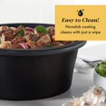 thumbnail image 4 of Crockpot 4-Qt. Digital Countdown Slow Cooker with Hinged Lid, Metallic Charcoal, 4 of 6