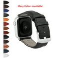 Bandini Mens Band for Apple Watch Leather Band 44mm 45mm 42mm 41mm 40mm