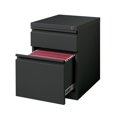 thumbnail image 4 of Hirsh Pro 20" Deep Mobile Pedestal File Cabinet 2 Drawer Box-File, Letter Width, Charcoal, 4 of 6
