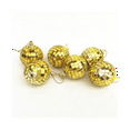 thumbnail image 4 of 12-Piece Mirror Disco Ball Decoration, Party or DJ Lighting Effects, Home Decoration, Stage Props (2 Inches, Gold), 4 of 5