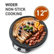 Elite Cuisine ECP251 12 Nonstick Crepe Maker Griddle