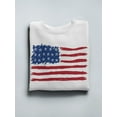 thumbnail image 3 of American Flag Vintage Style Sweatshirt Men -Image by Shutterstock, Male Medium, 3 of 4