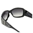 thumbnail image 7 of Rodeo Queen 2 Pairs of Foam-Padded Motorcycle Sunglasses for Women Bling Black Frame w/ Rhinestones & Smoke Gradient Lenses, 7 of 7