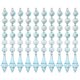 thumbnail image 1 of 10 piezas / lote 6 + 1 diamantes acrílicos decoración de bodas gemas de cristal decoración colgante (C), 1 of 4