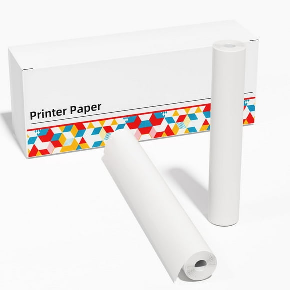 Papel para impresora Itari M832 M834 Carta estadounidense, 2 rollos, 22 x 28 cm