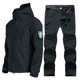 thumbnail image 1 of Chaquetas con capucha para deportes al aire libre para hombre, transpirables, impermeables, cortavientos, para montañismo y escalada en roca, todo el día, 1 of 3