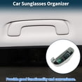 thumbnail image 3 of Estuche para Gafas de Sol Unique Bargains para Peugeot 308 14-24 Soporte de Gafas Caja de Almacenamiento Plástico ABS Gris 1 Juego, 3 of 7