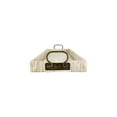 thumbnail image 6 of Creative Co-Op Oversize Decorative Rattan Tray with Metal Handles, Whitewash Finish, 6 of 8