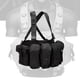 thumbnail image 4 of Chaleco de entrenamiento ligero y transpirable para juegos, para mujeres y hombres, de nailon 6D, para pesca. Negro, 4 of 9