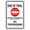 Color 213, variant on Warning Sign End of Trail Do Not Enter Private Residence No Trespassing Road Sign Business Sign 8X12 Inches Aluminum Metal Tin Sign Z0073