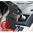 thumbnail image 4 of Premium Soft Gel Case With Metal Ring Stand For Oppo R9s Plus F3 Plus - Sleek And Unique Style, High-quality, Shockproof, Dustproof, Durable, 4 of 5