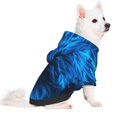 thumbnail image 2 of Fotbe Wolf Sudadera con Estampado para Perros Pequeños – Suéter con Capucha para Mascotas, Tela Suave de Forro Polar con Bolsillo-X-Large, 2 of 7