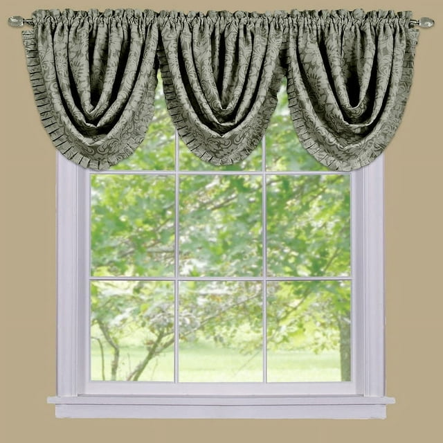 Sutton Waterfall Valance - Sage