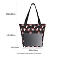 thumbnail image 3 of Honeii Cartoon Mushroom Print Women Top Handle Satchel Handbags,Fashion Handbag,Messenger Tote Bag Purse for Women,Shoulder Bag Handbag for Travel, Work, 3 of 6