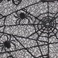 thumbnail image 2 of Halloween Fireplace Decorations Black Lace Spider Web Dining Table, 2 of 5