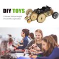 thumbnail image 3 of Pequeño invento DIY bidireccional modelo de coche para caminar STEM juguete de interacción entre padres e hijos, 3 of 9