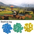thumbnail image 1 of 100Pcs Beehive Tag Waterproof Identification Round 1-100 Numbered Mark Label Beekeeping Supplies, 1 of 7