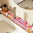 thumbnail image 2 of Yayeee Faucet Mat for Kitchen Sink 30" Diatomite Long Splash Guard Pad, Swirling Lines, 2 of 7