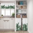 thumbnail image 6 of 36 Inch Kitchen Curtains Desert Plant Boho Window Curtains and Valances Set of 3, Summer Cactus Flower Short Tier Curtain for Kitchen,Vintage Small Kitchen Decor, 6 of 6