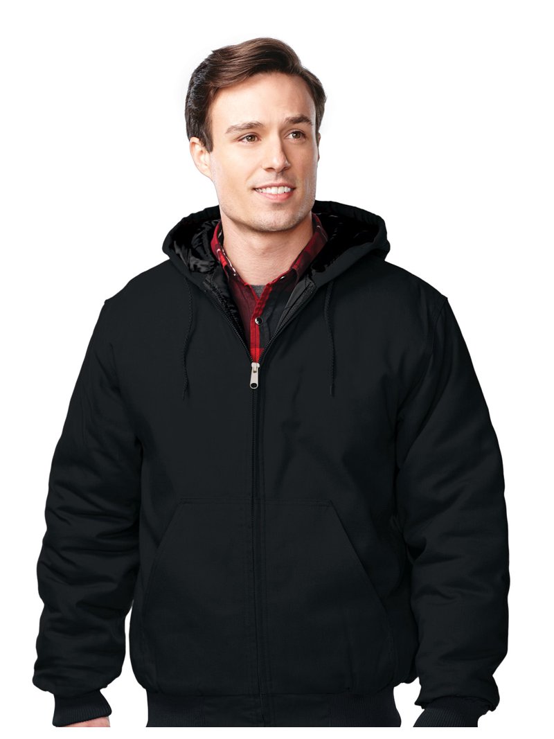 Tri-Mountain Foreman J4550 Cotton Canvas Hooded Jacket, Large